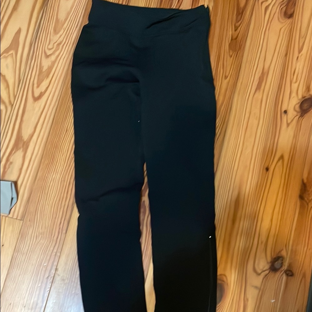 Black Straight Leg Pants